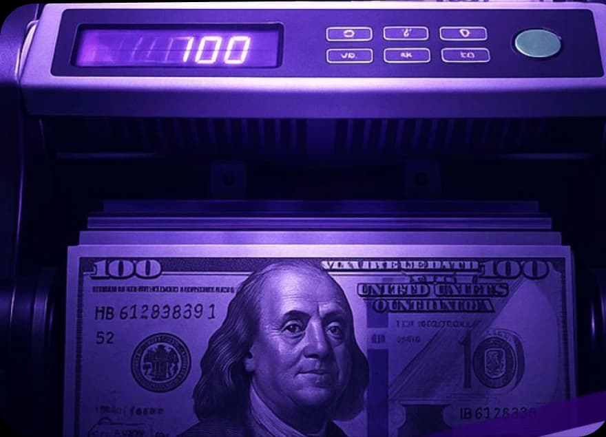 FlipTrade trader illustration in horizontal layout